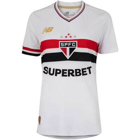 Camisa do São Paulo I 25/26 Feminina Torcedor